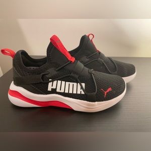 Puma sneakers size 12 (little kid). New